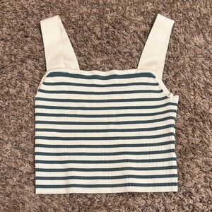 Madewell Striped tank top